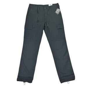 Sun + Stone Mens Whitford Hybrid Joggers Pants Dark Lead Gray 30x30